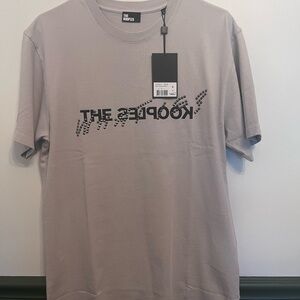 The Kooples Light Gray Graphic Tee